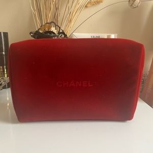 CHANEL makeup bag
